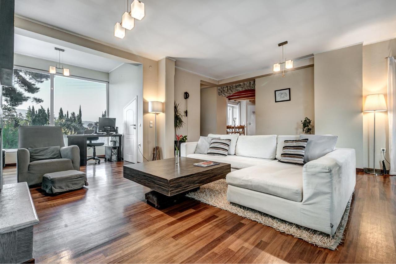 Ktima Loumoumba, Private Villa Guviá Kültér fotó
